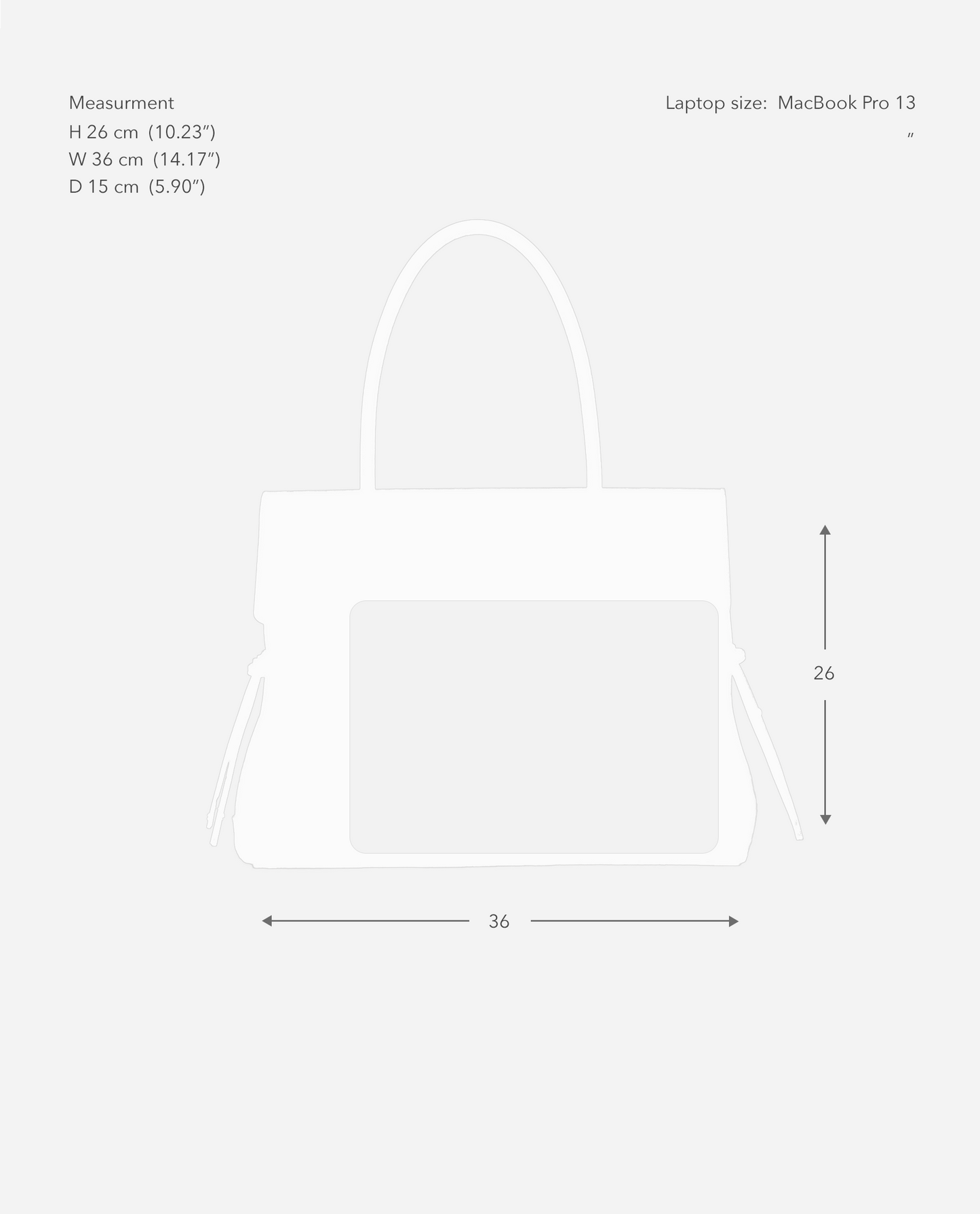 Lydia Tote Bag Grained Leather Black
