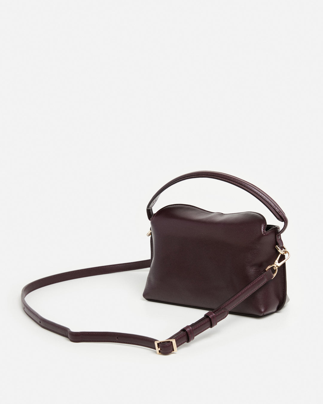 Hanna Mini Bag Leather Burgundy