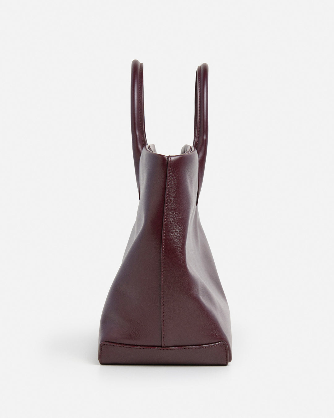 Lola Tote Leather Patent Burgundy