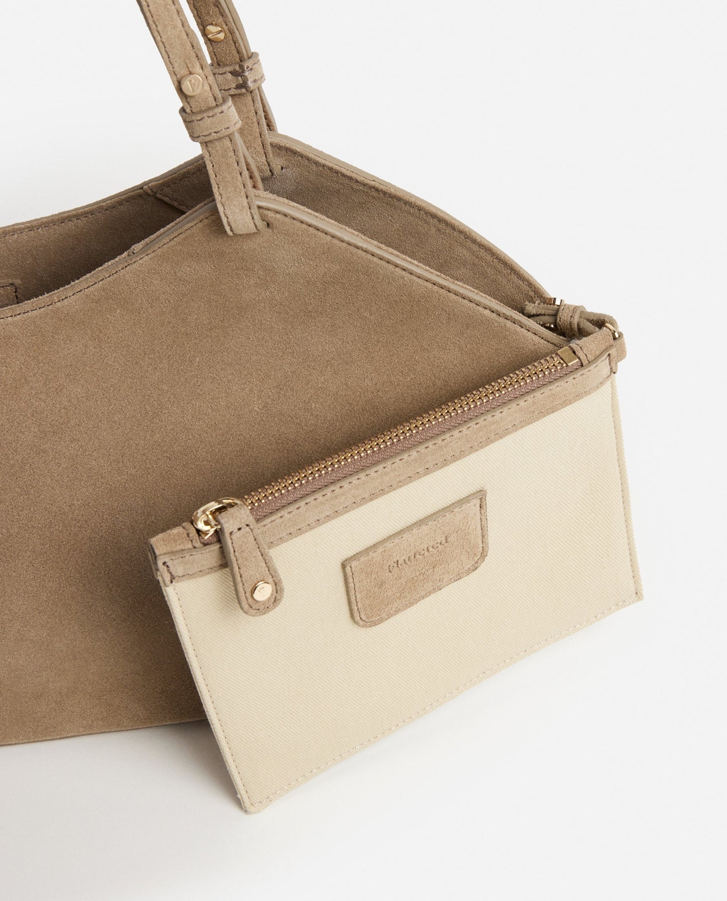 Dilba Mini Tote Bag Suede Sand