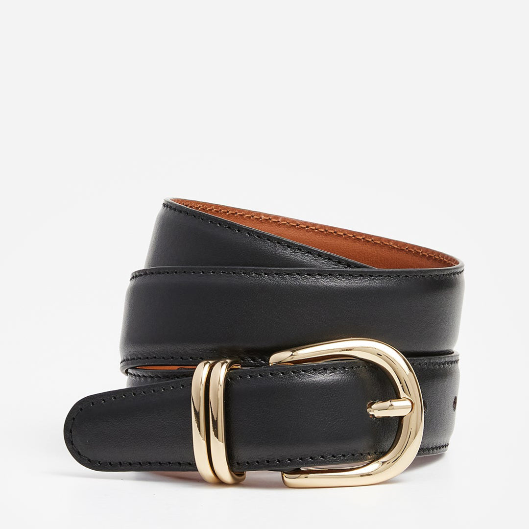 Beatrice Belt Leather Black