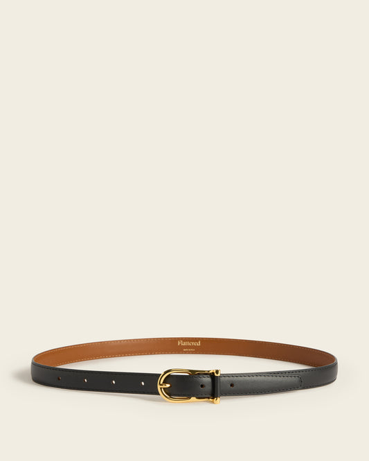 Betty Belt Leather Black