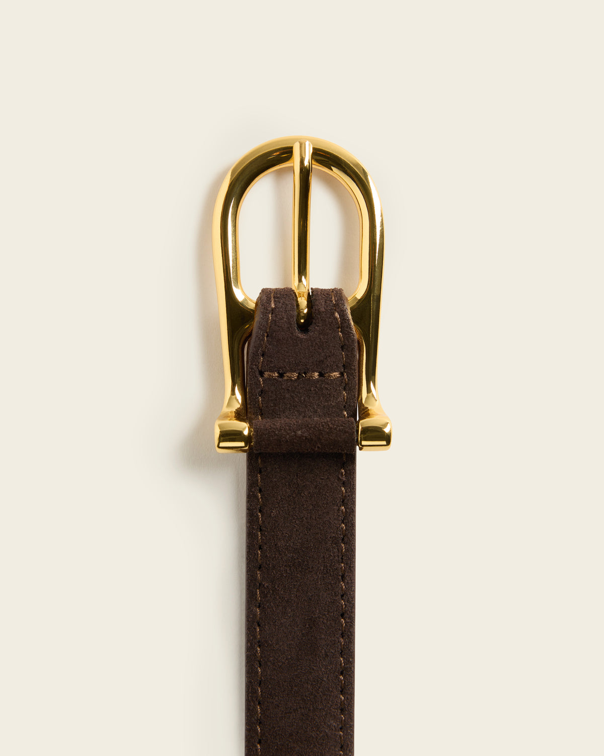Betty Belt Suede Chocolate