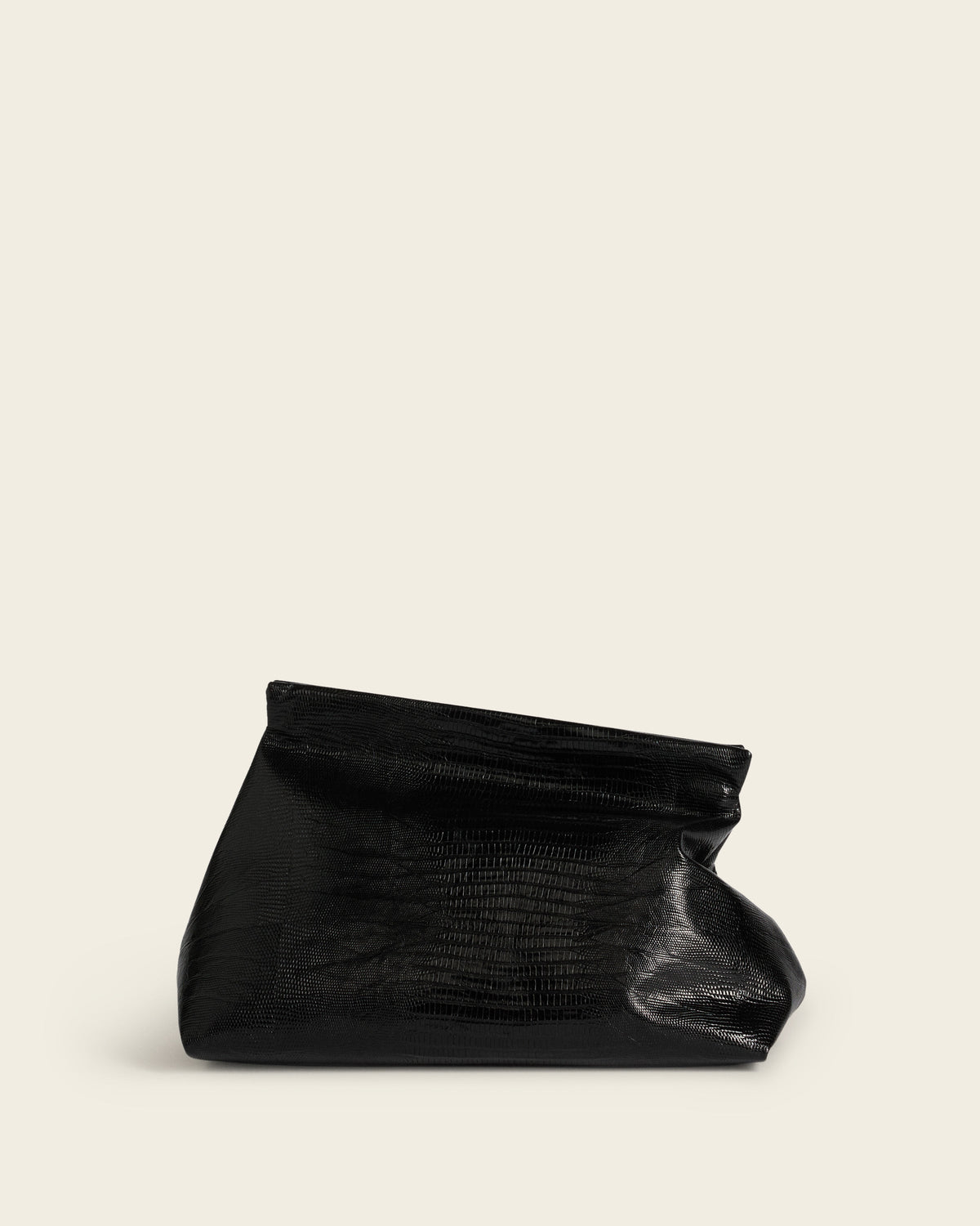 Clay Clutch Leather Black