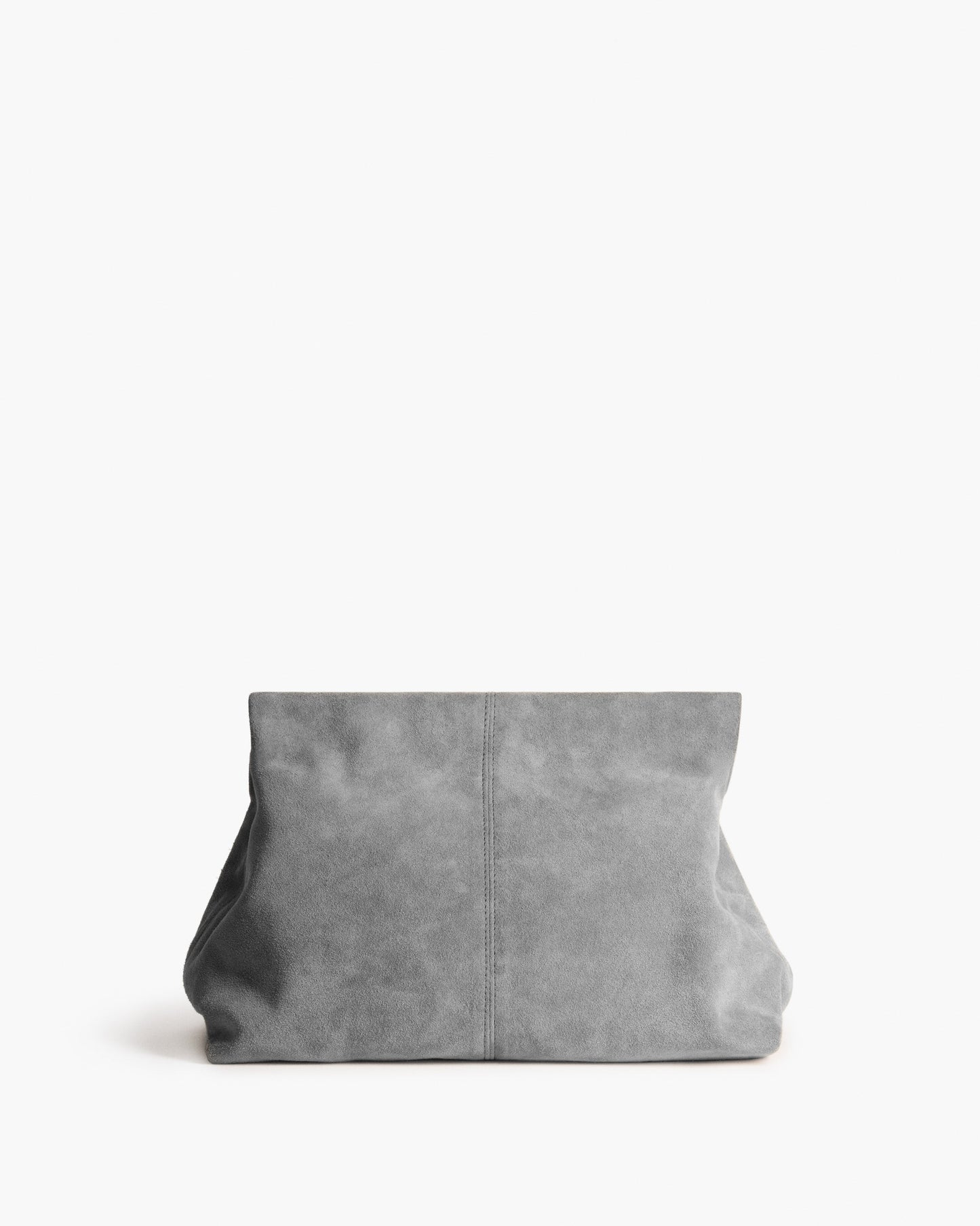 Clay Clutch Suede Grey