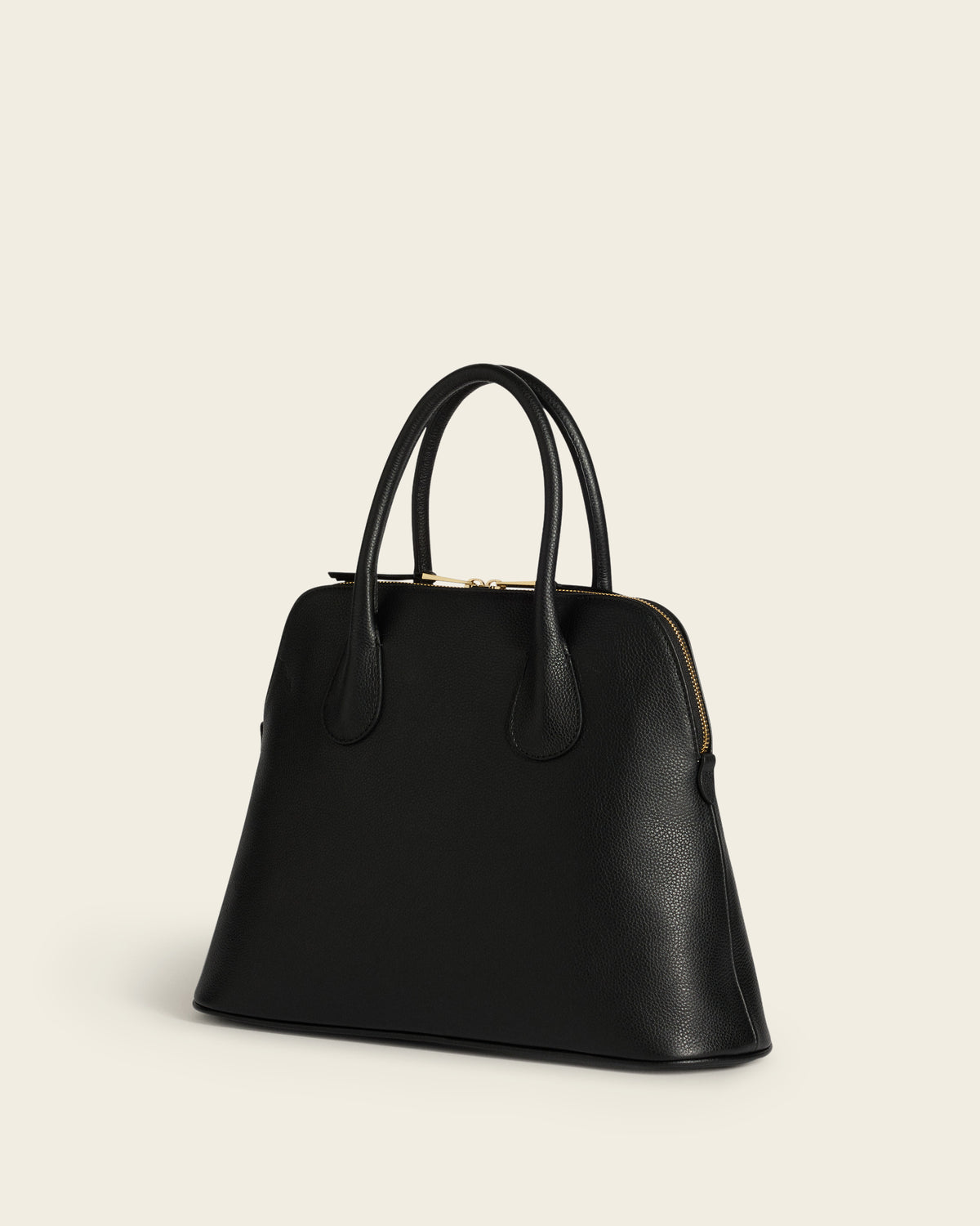 Des Portfolio Bag Grained Leather Black