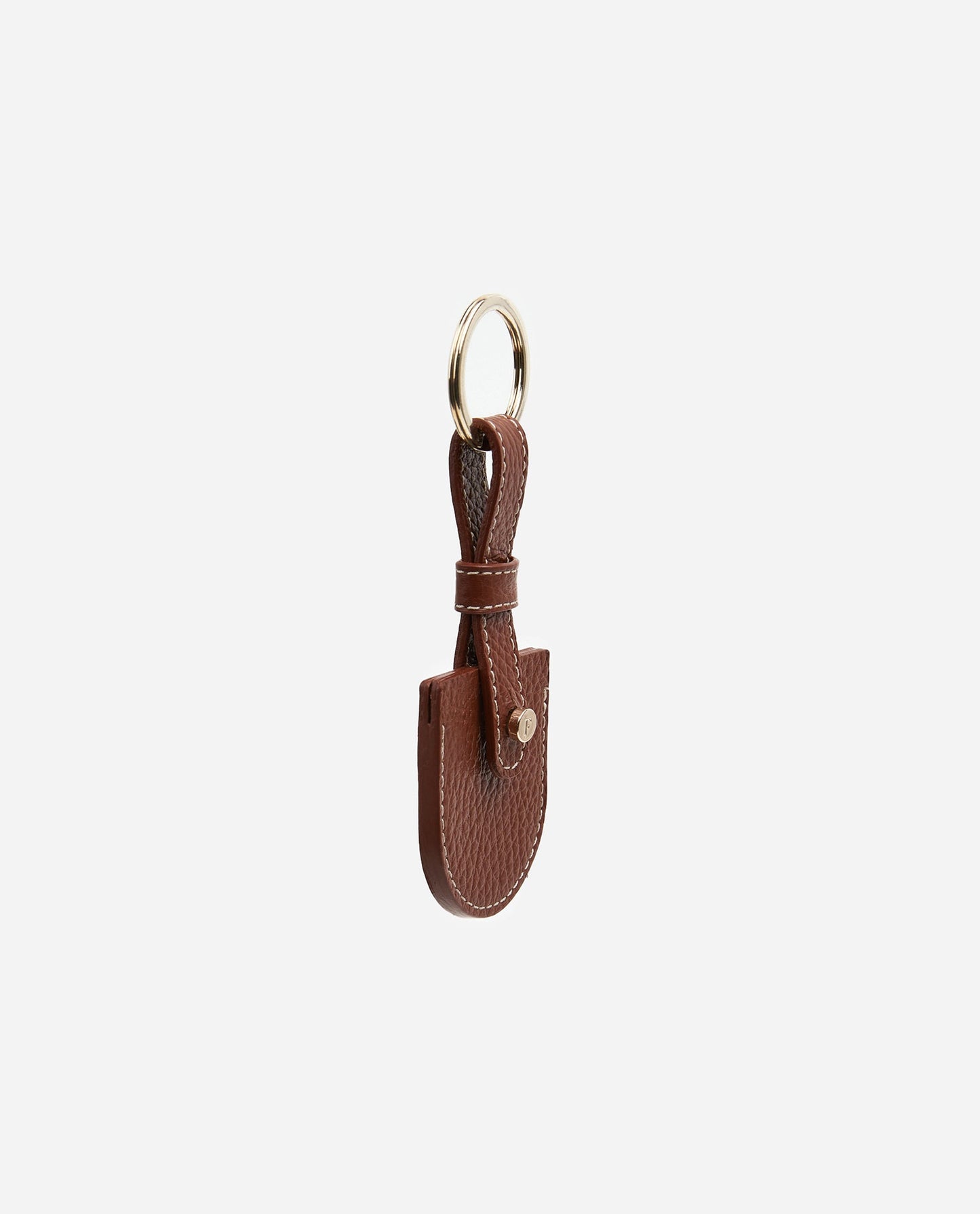 Airy Keyring Leather Cognac