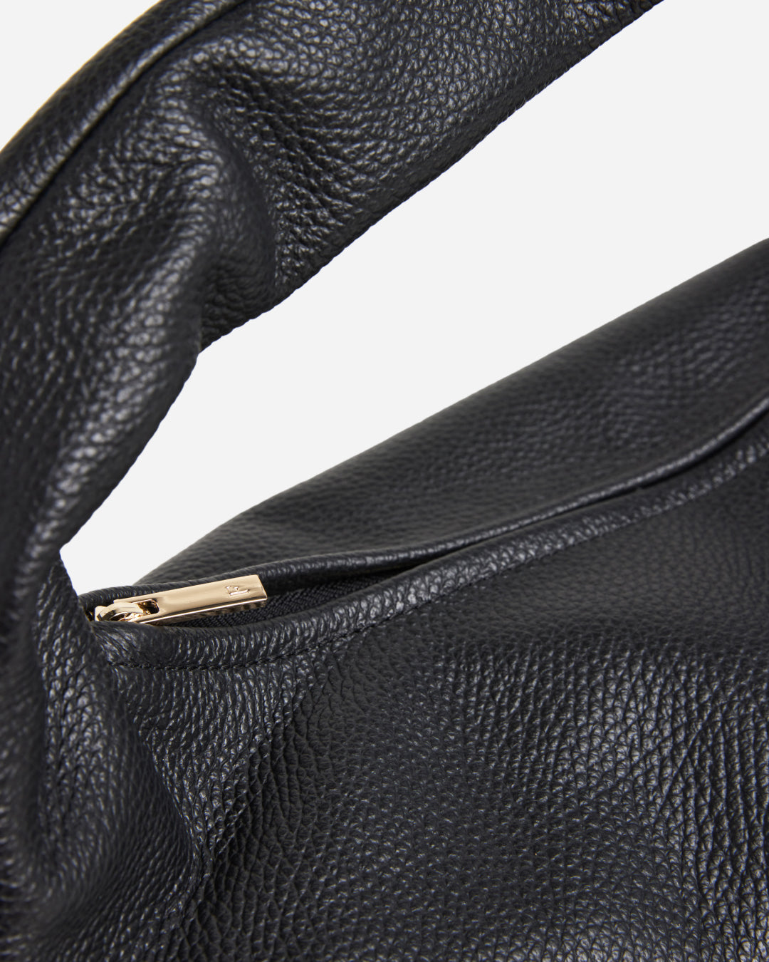 Alva Shoulder Bag Leather Black