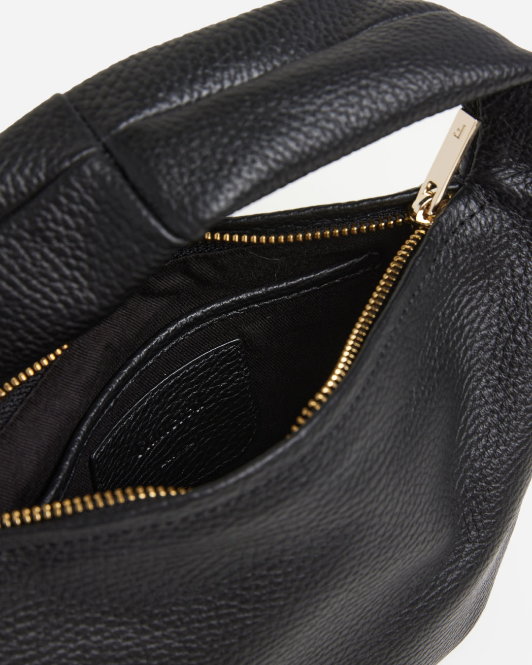 Alva Shoulder Bag Leather Black