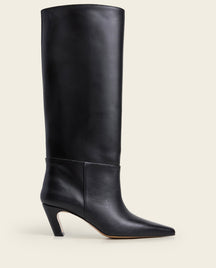 Xia Leather Black