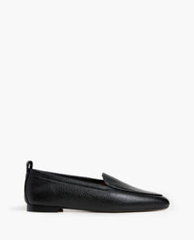 Cajsa Grained Leather Black