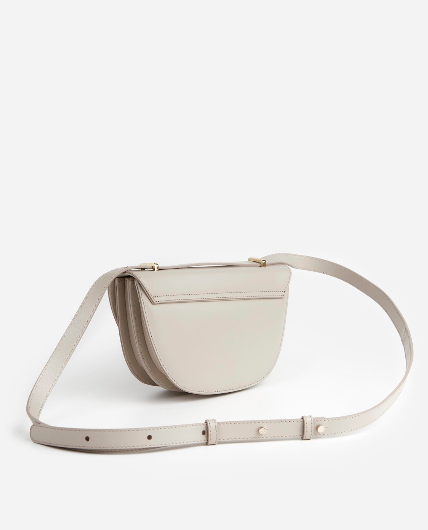 Cindy Crossbody Leather Creme