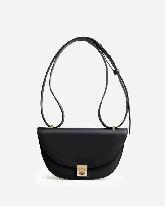 Cindy Crossbody Leather Black