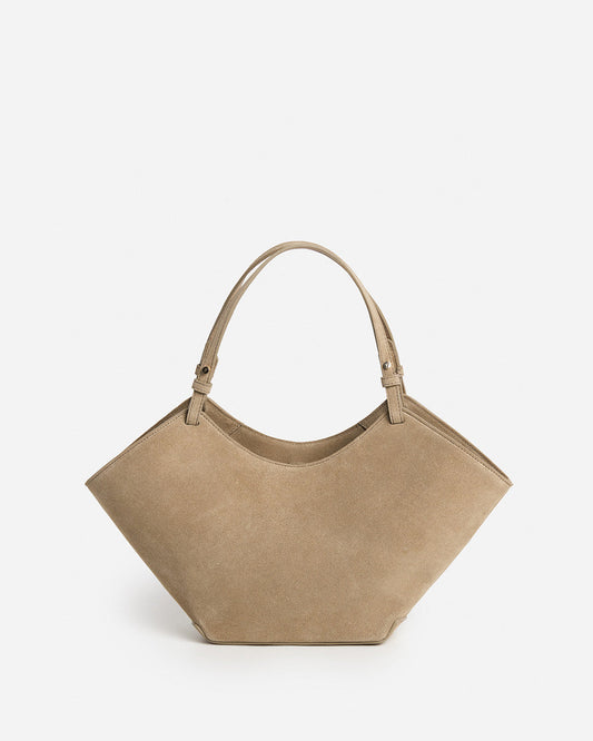 Dilba Mini Tote Bag Suede Sand