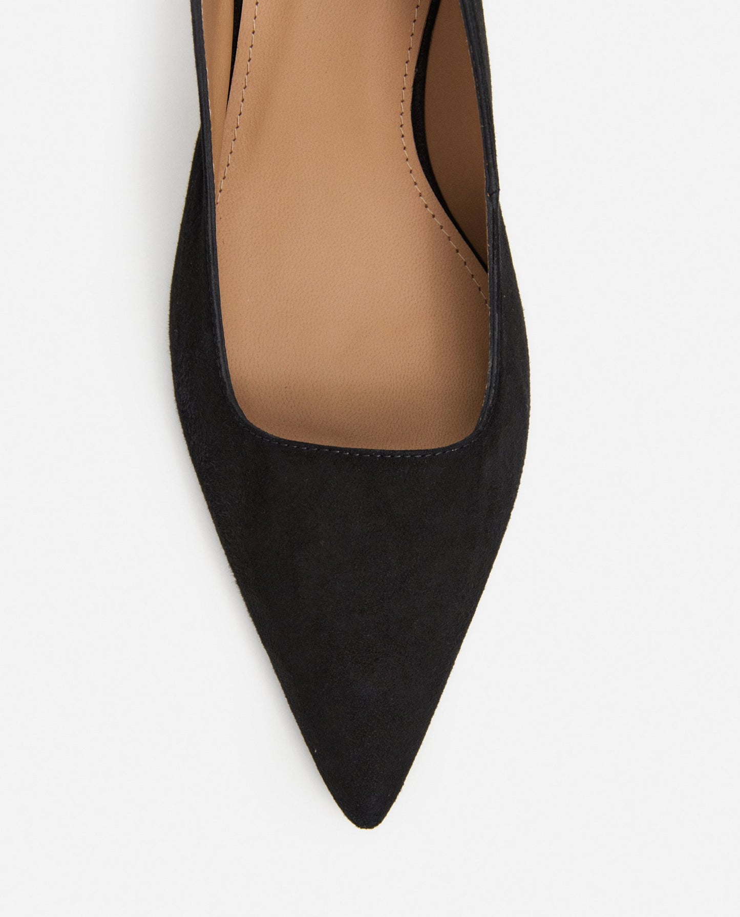 Franchesca Bow Suede Black