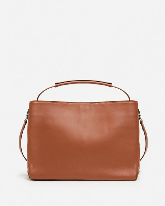 Harper Grande Handbag Leather Cognac