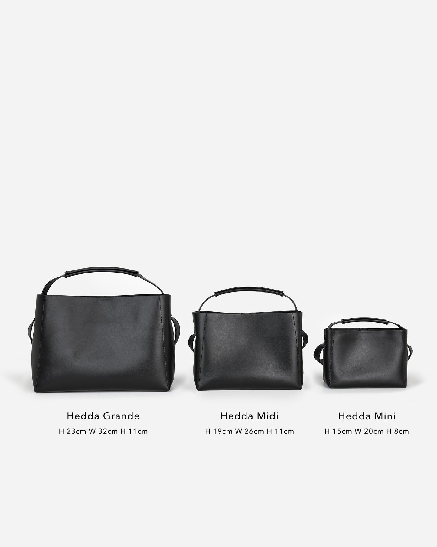 Hedda Mini Handbag Leather Black