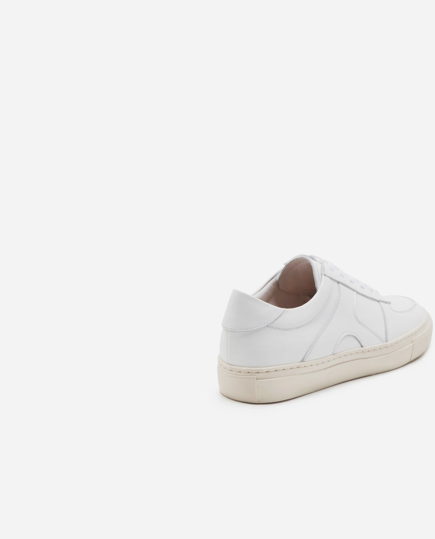 Solna Leather White