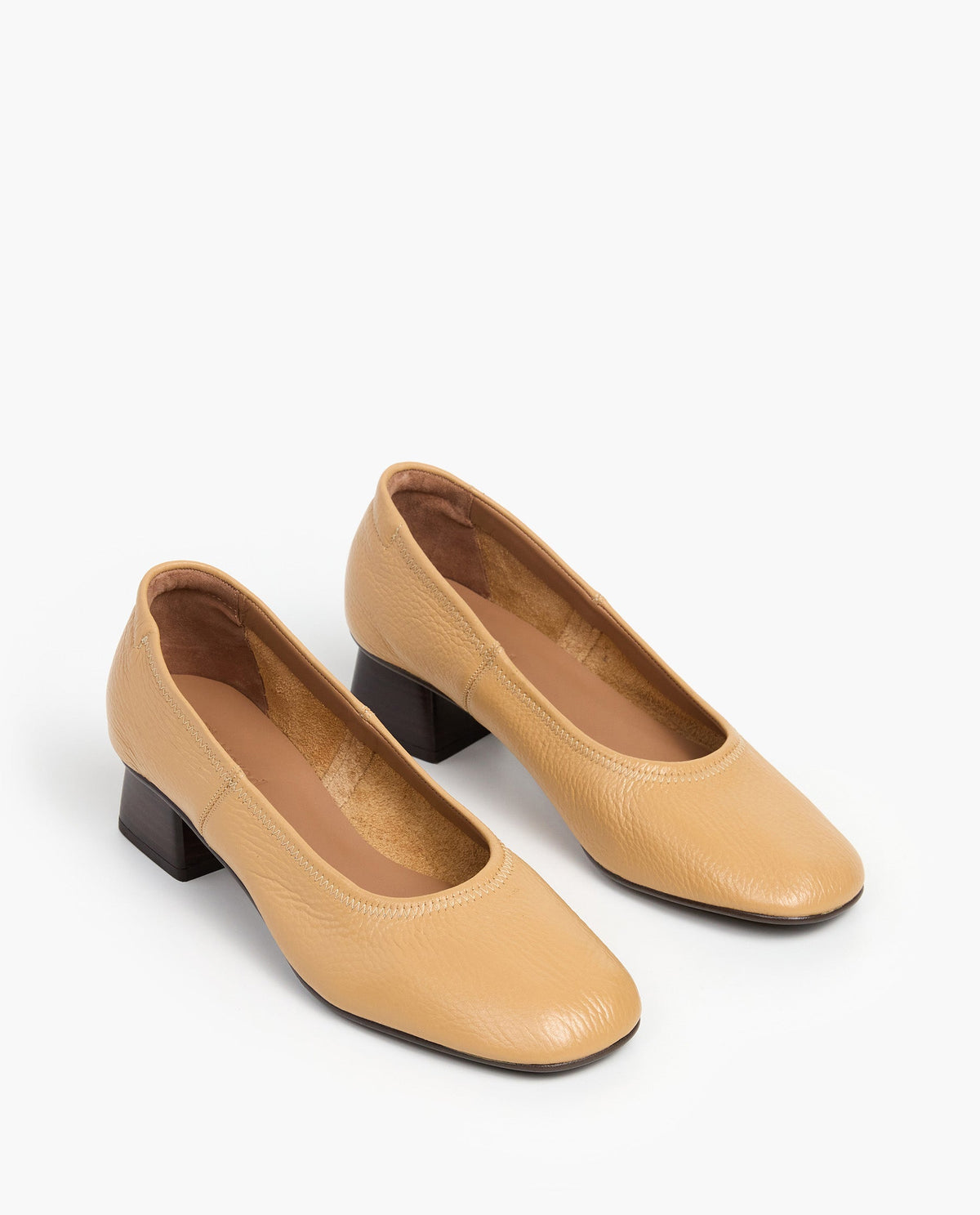 Zac Grained Leather Biscotti
