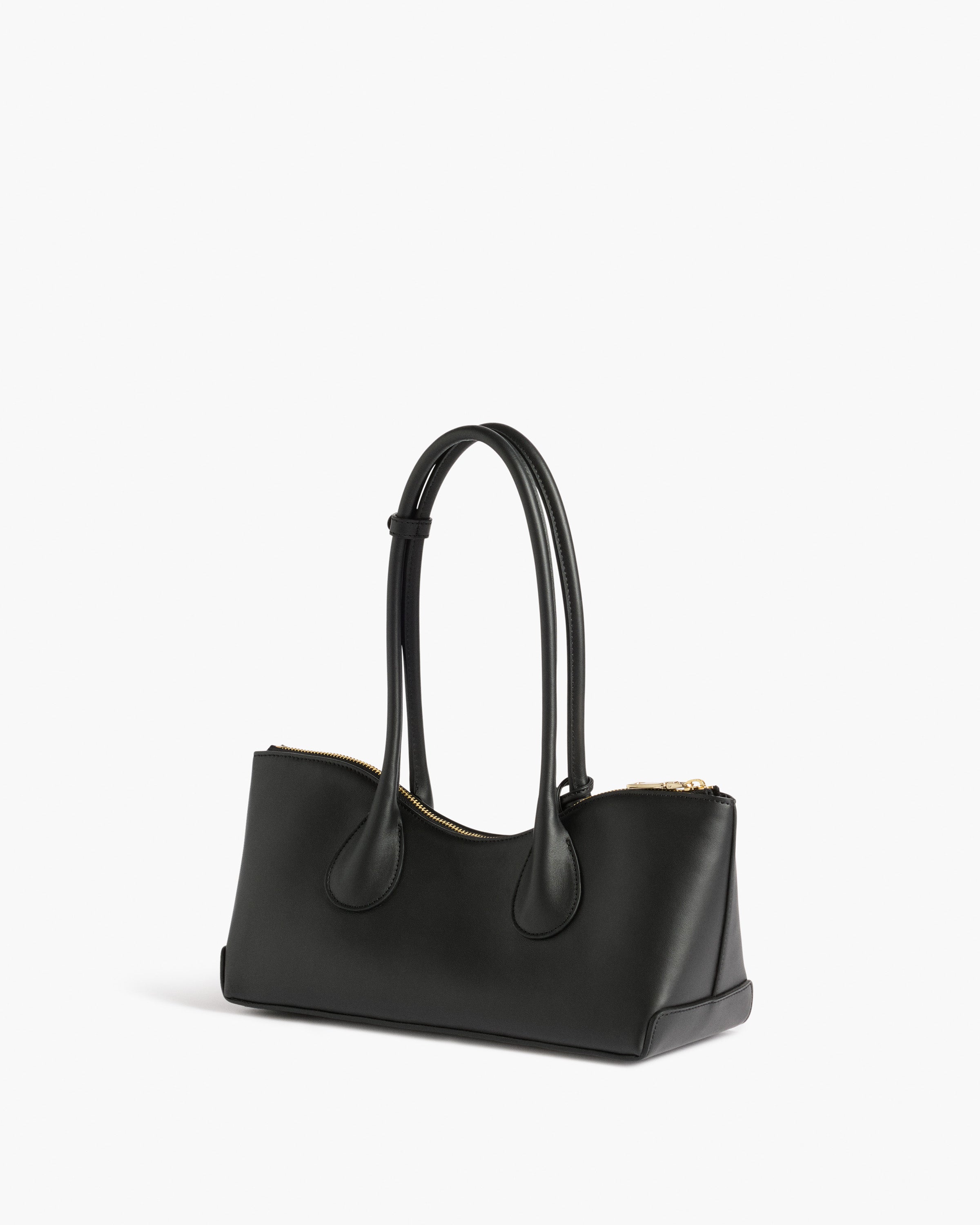 Gaia Shoulderbag Leather Black
