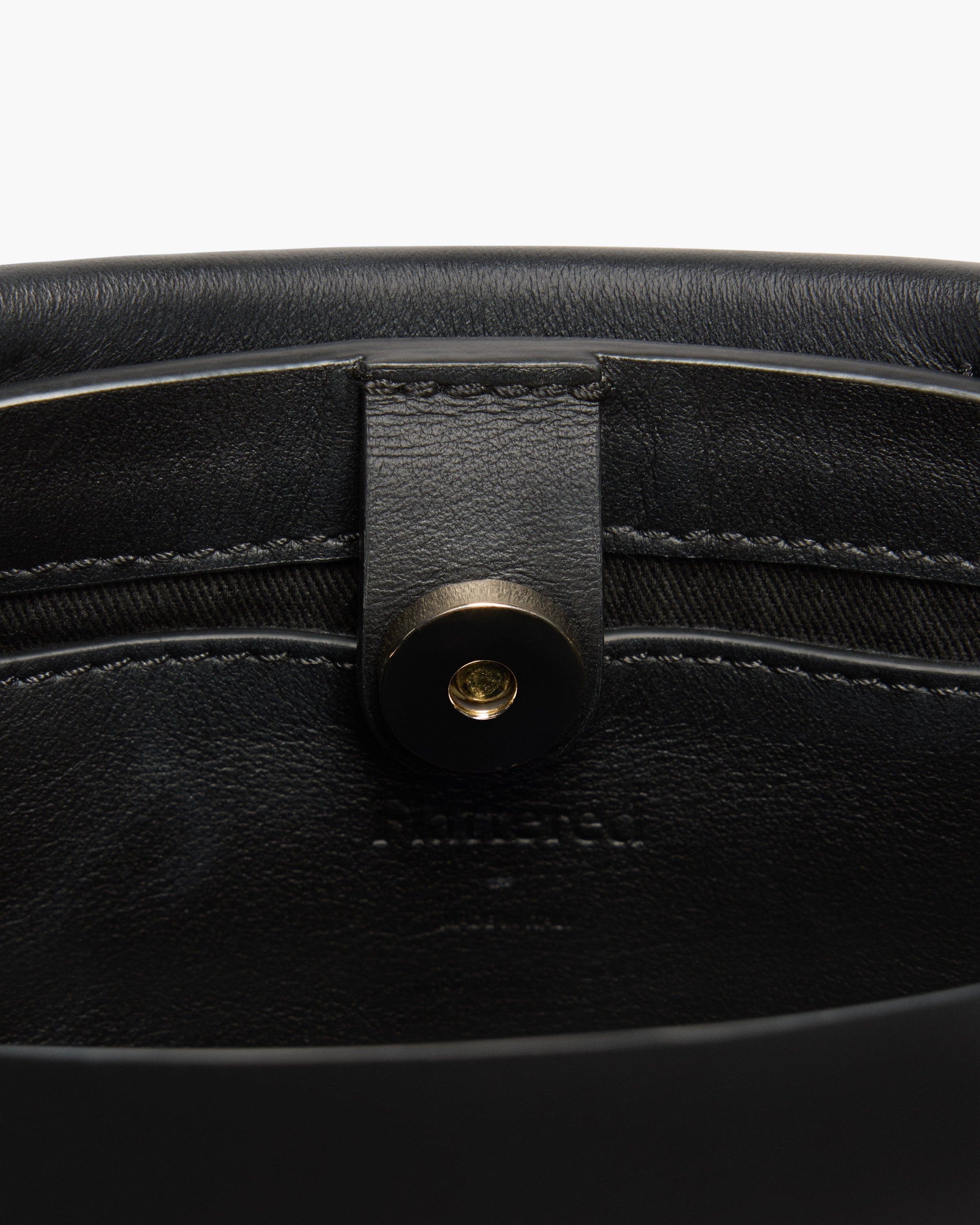 Hedda Midi Handbag Leather Black