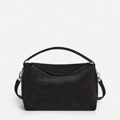 Helia Handbag Suede Black