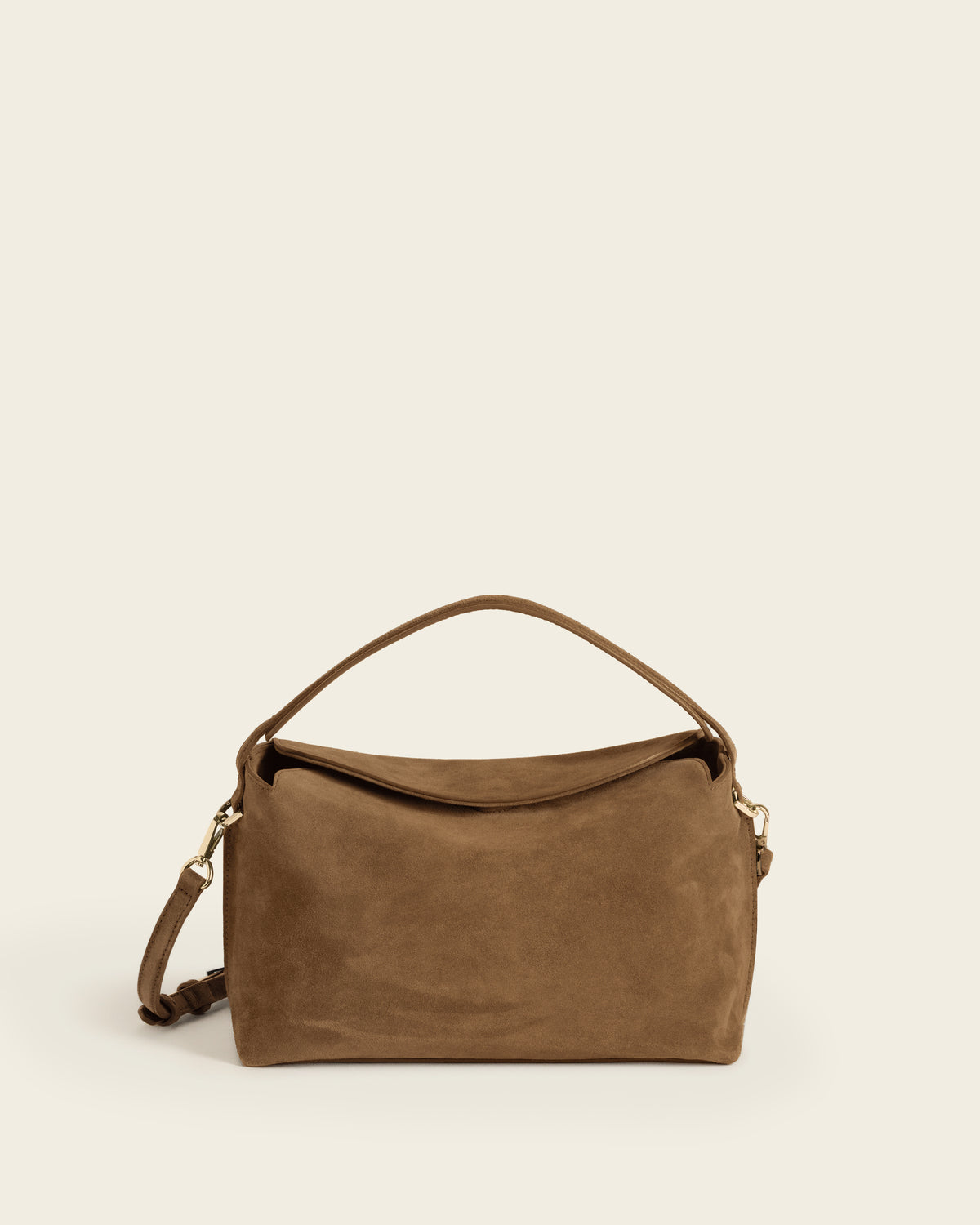 Hera Handbag Suede Wet Sand