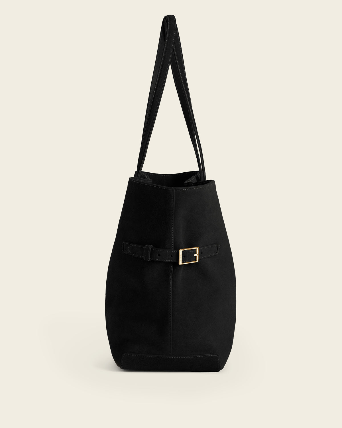 Lesley Tote Bag Suede Black