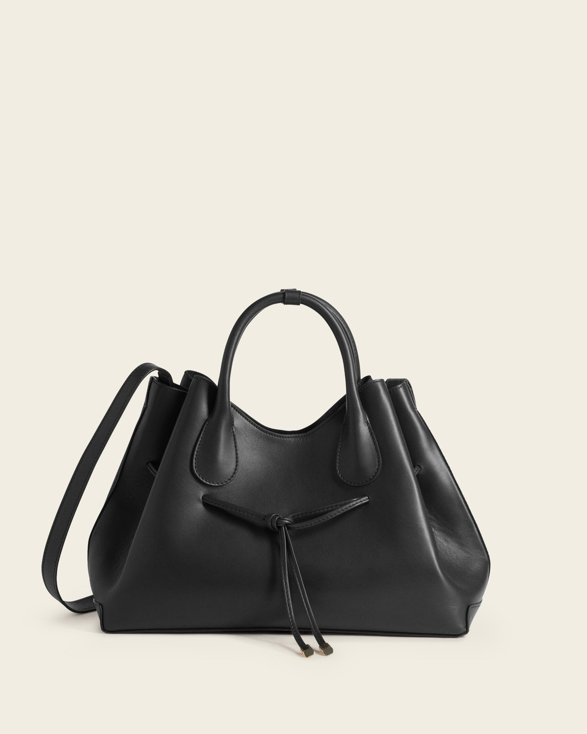 Maris Tote Bag Leather Black
