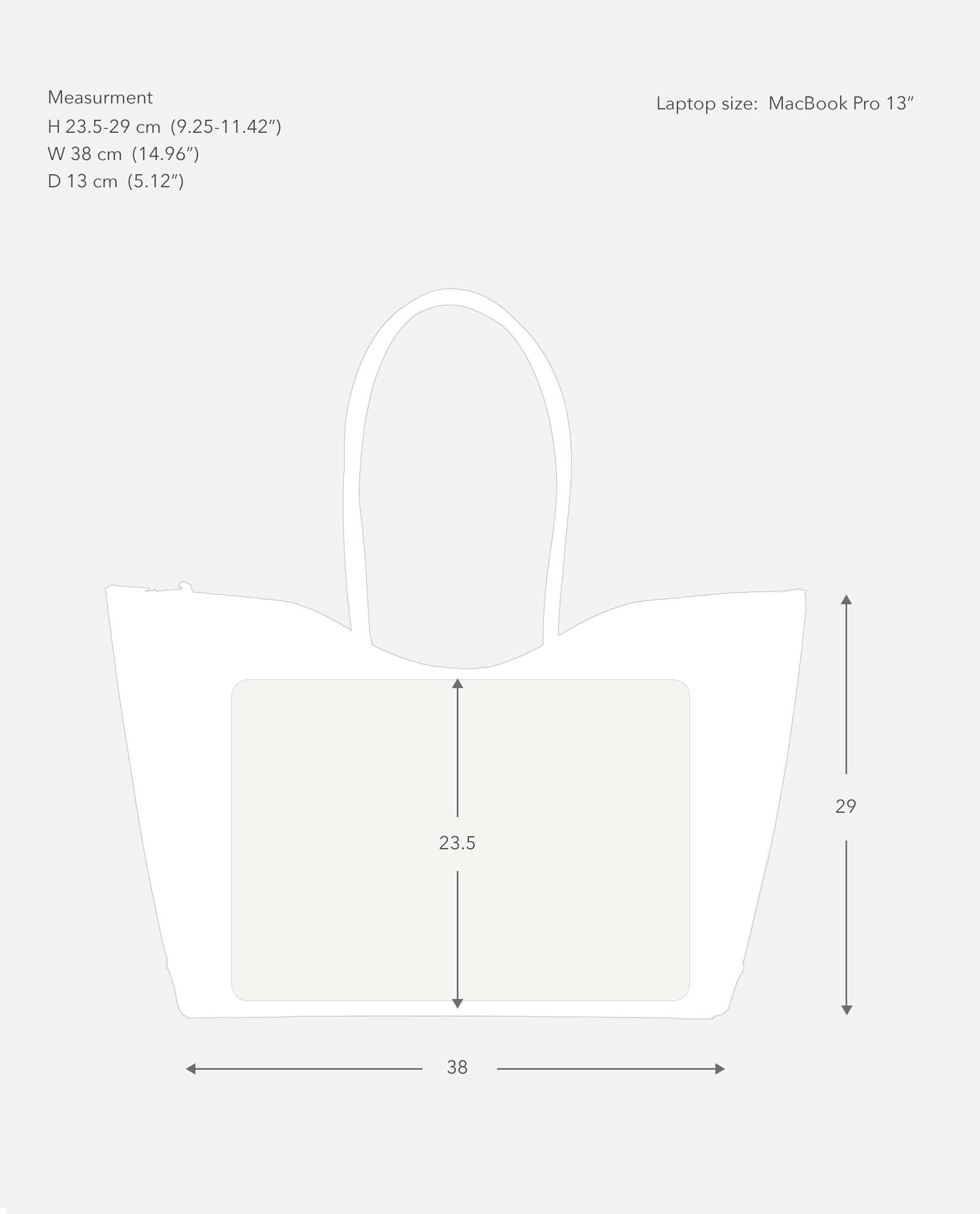 Gaia Tote Bag Leather Black